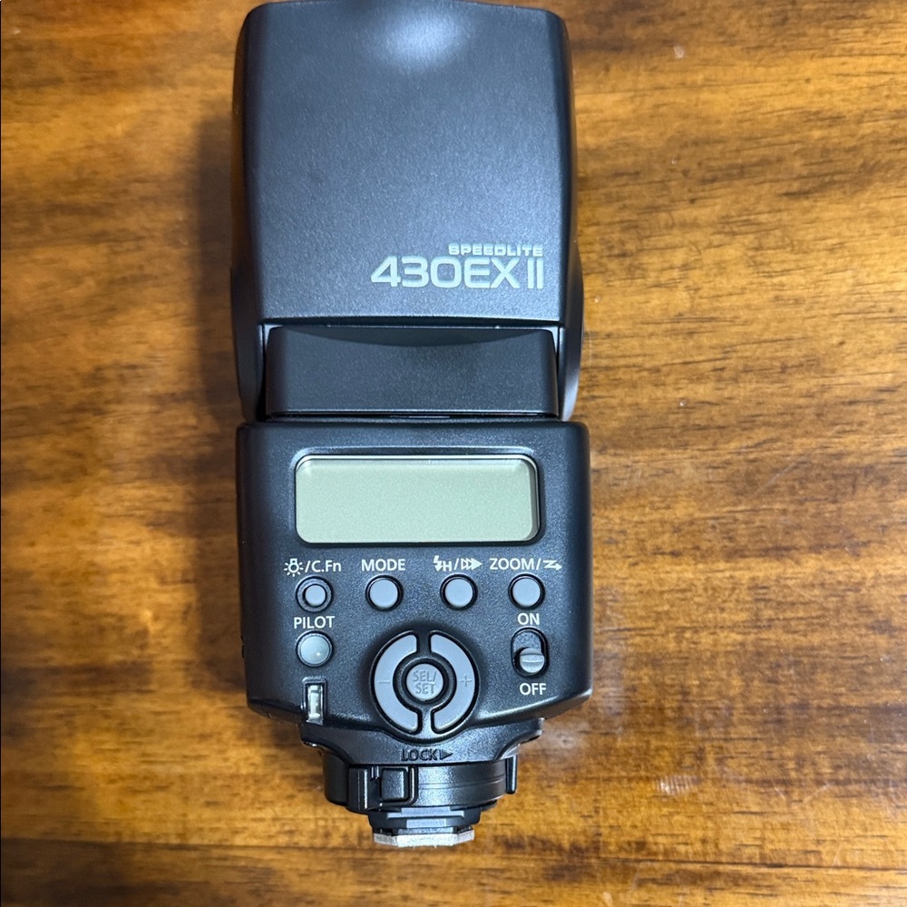 Canon Speedlite 430EX II Black Flash Unit